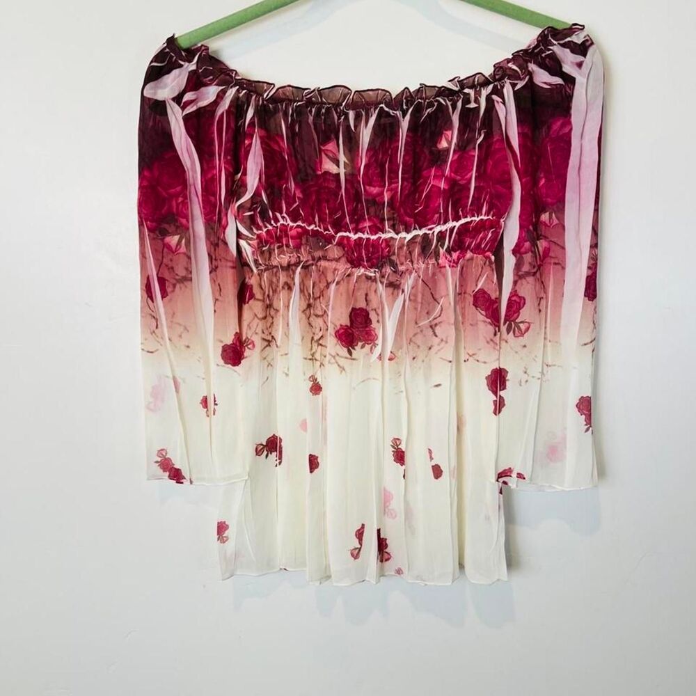 Vintage Charlotte-russe Off Shoulder Blouse S